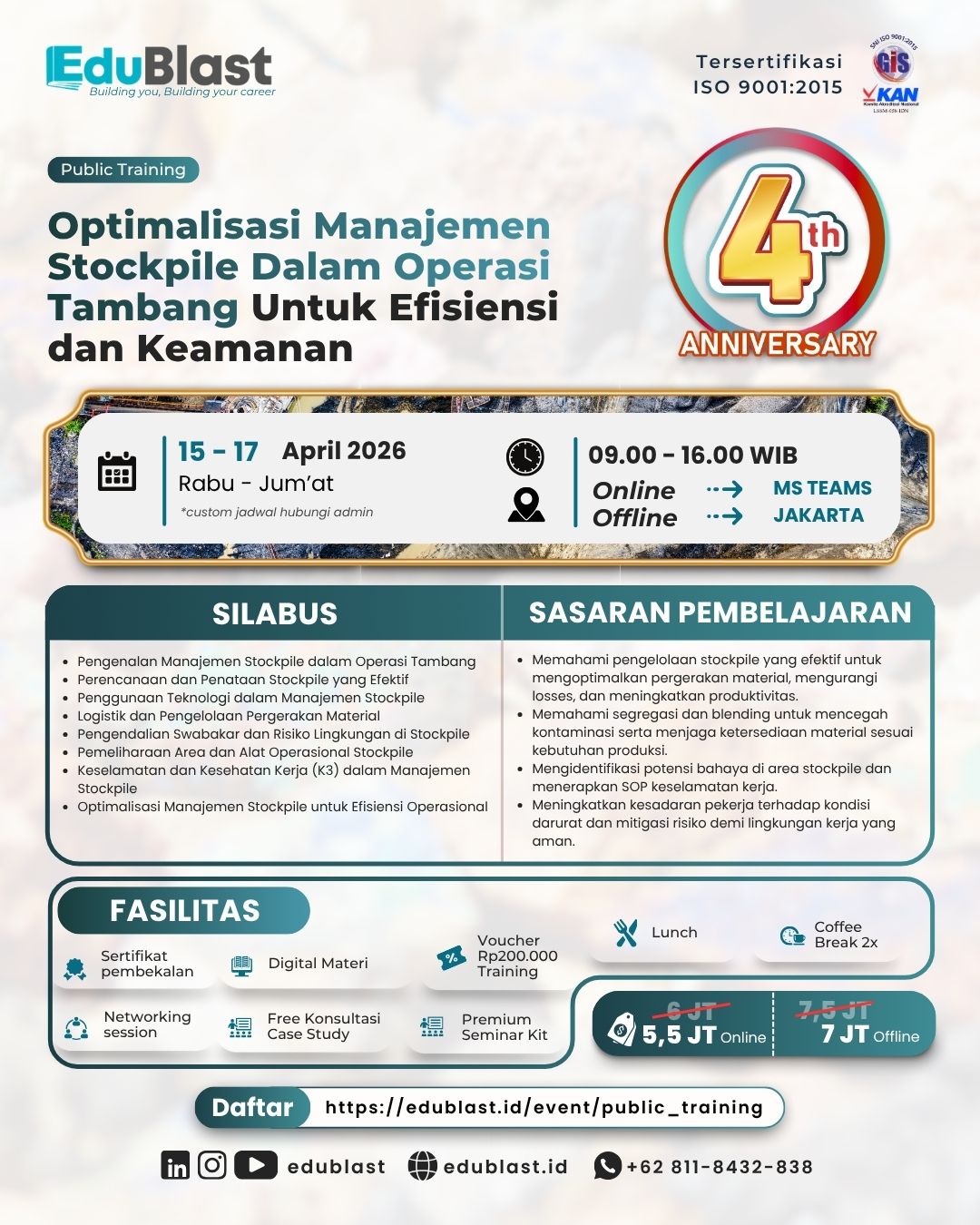 Optimalisasi Manajemen Stockpile Dalam Operasi Tambang Untuk Efisiensi dan Keamanan