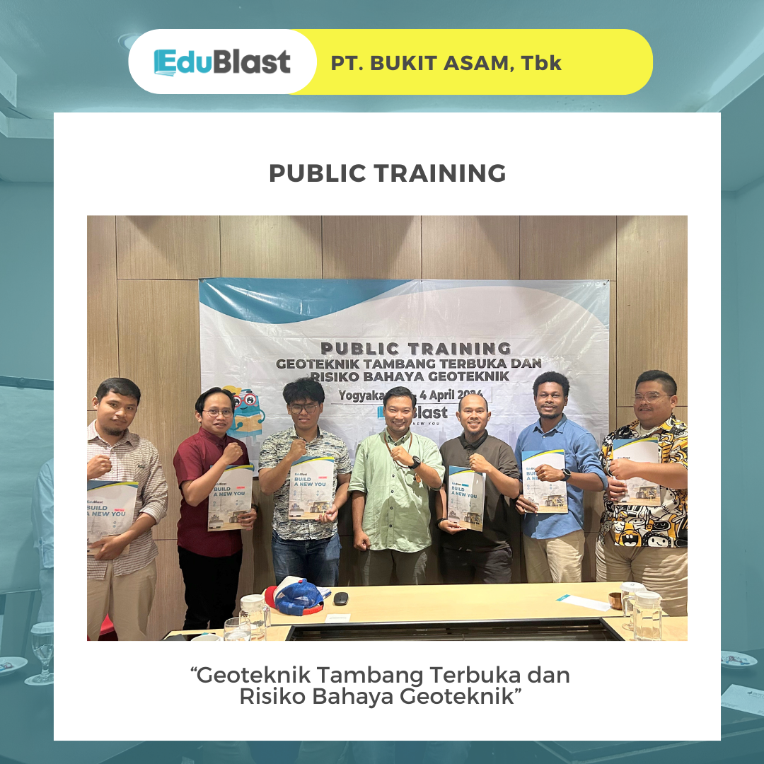 Offline Public Training - Geoteknik Tambang Terbuka dan Risiko Bahaya Geoteknik