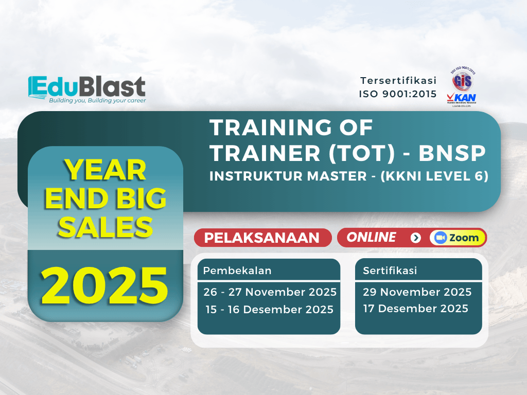 Training of Trainer - Instruktur Master (KKNI Level 6)