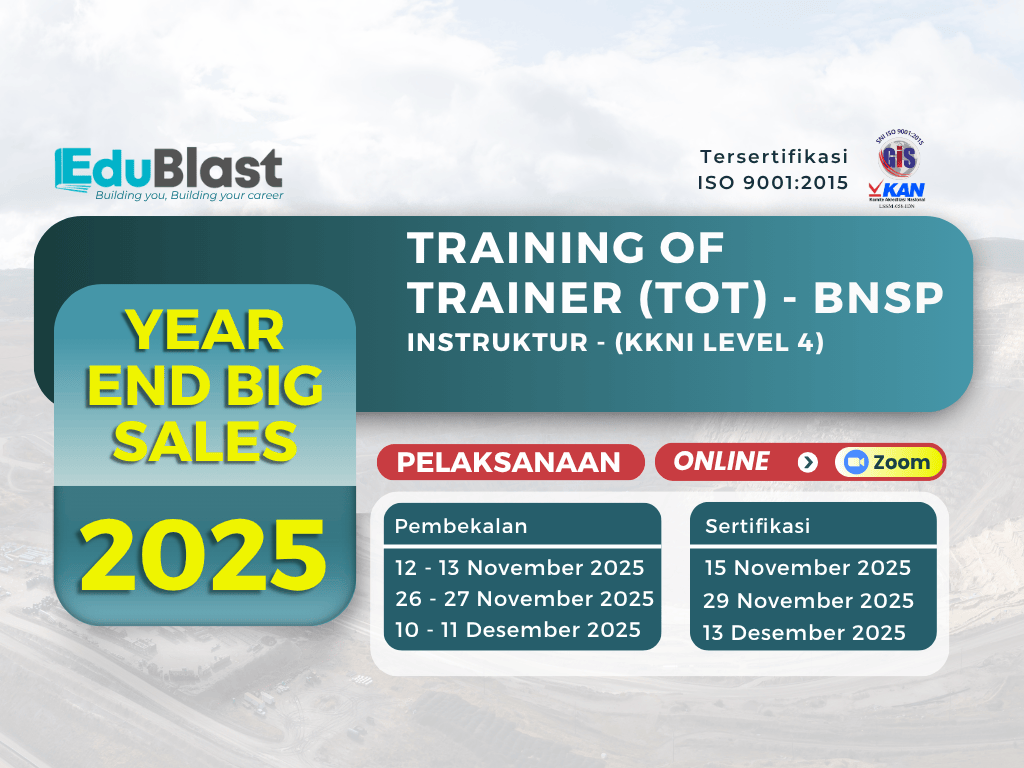 Training of Trainer - Instruktur (KKNI Level 4)