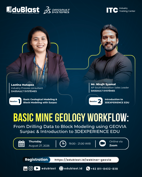 Poster Basic Mine Geology Workflow