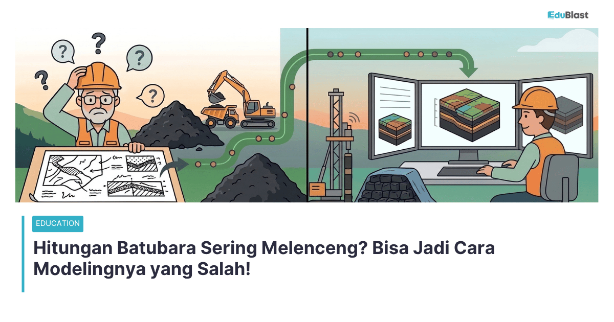 Hitungan Batubara Sering Melenceng? Bisa Jadi Cara Modelingnya yang Salah!