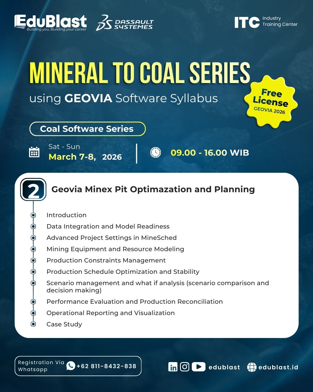 Geovia Minex Pit Optimazation and Planning