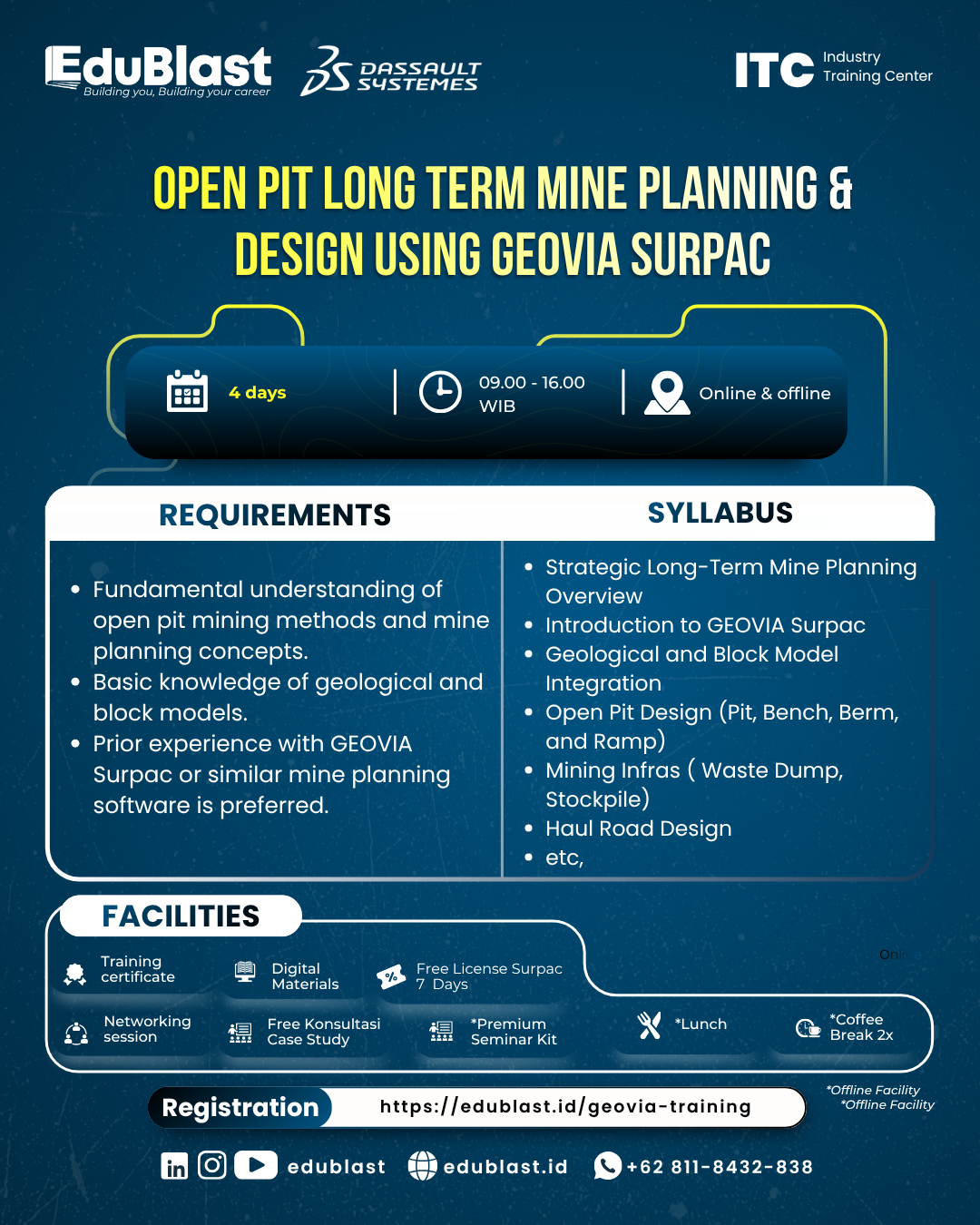 Open Pit Long Term Mine Planning & Design Using GEOVIA Surpac