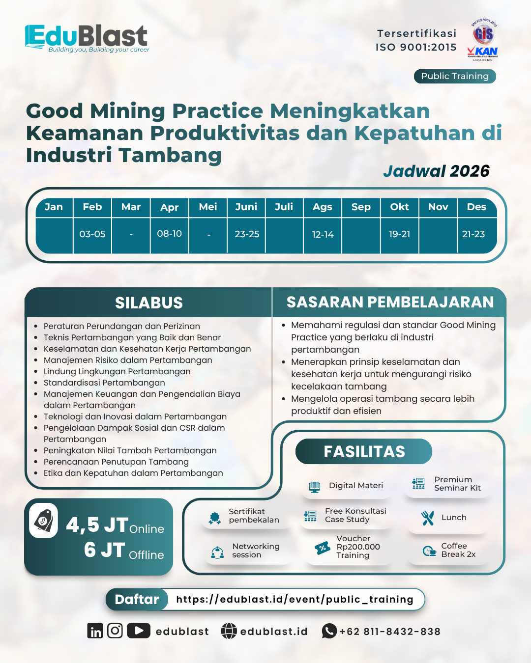 Good Mining Practice Meningkatkan Keamanan Produktivitas dan Kepatuhan di Industri Tambang