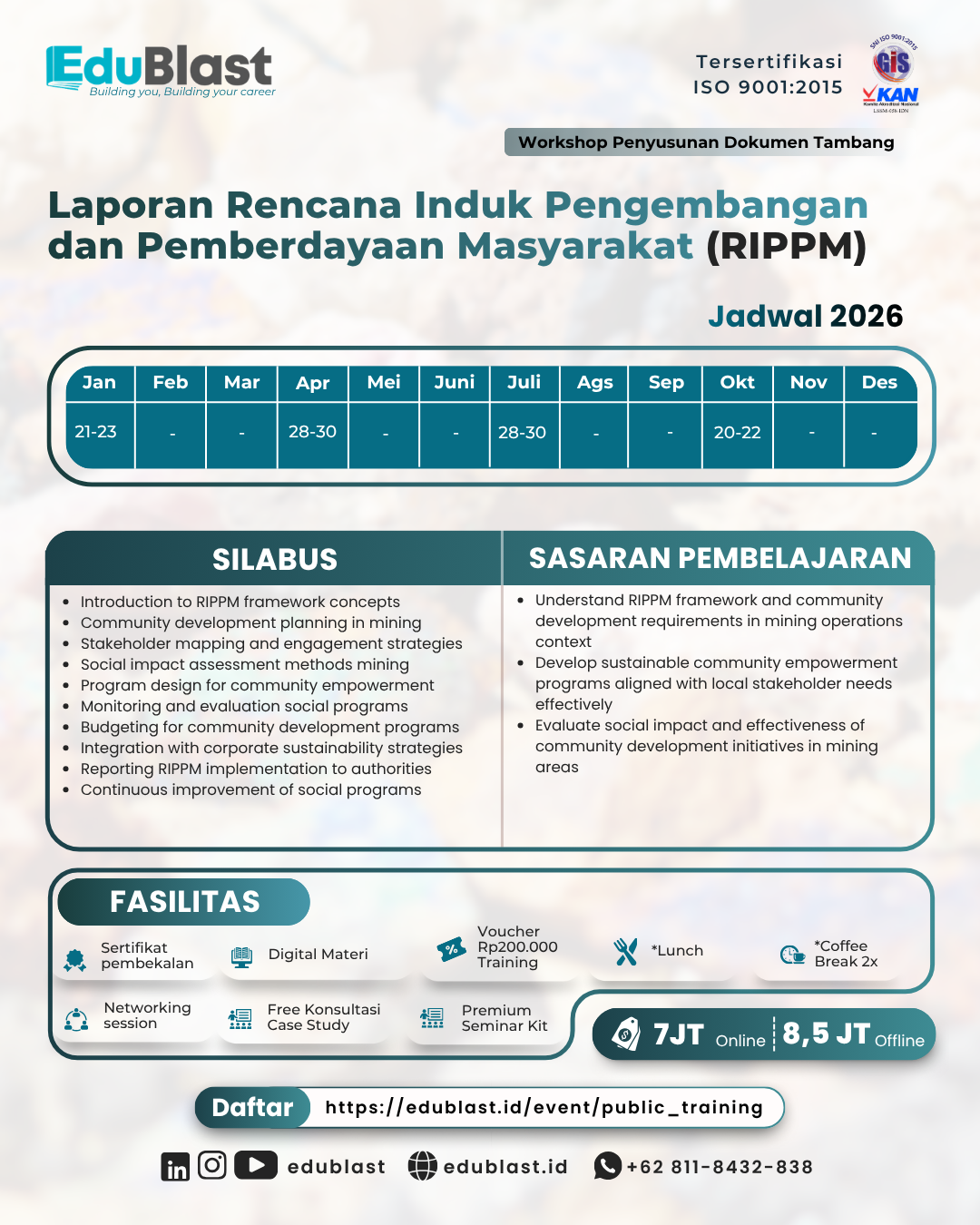 Laporan Rencana Induk Pengembangan dan Pemberdayaan Masyarakat (RIPPM)