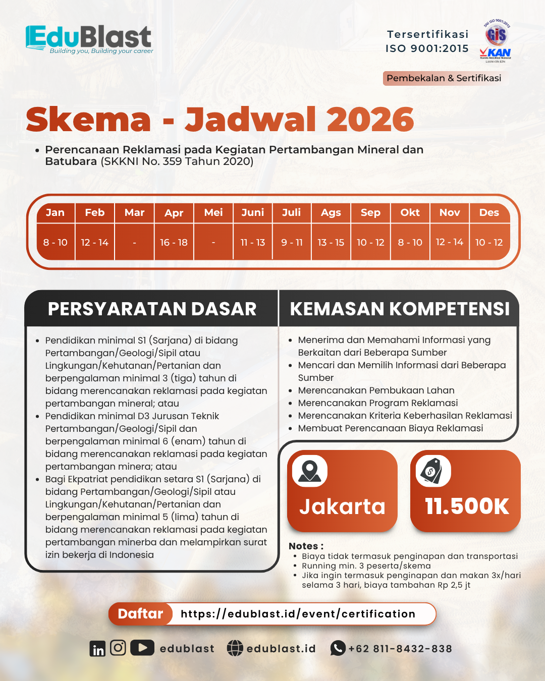Perencanaan Reklamasi pada Kegiatan Pertambangan Mineral dan Batubara