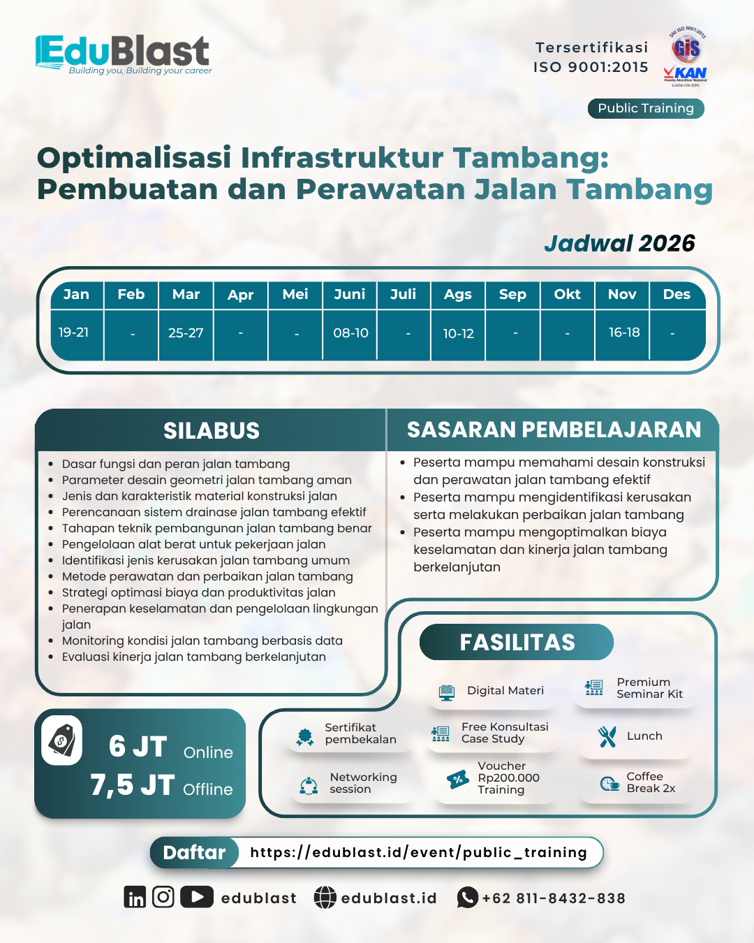 Optimalisasi Infrastruktur Tambang: Pembuatan dan Perawatan Jalan Tambang yang Efisien