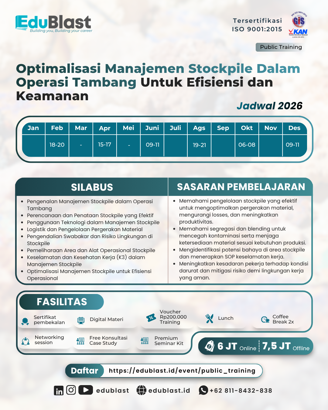 Optimalisasi Manajemen Stockpile Dalam Operasi Tambang Untuk Efisiensi dan Keamanan