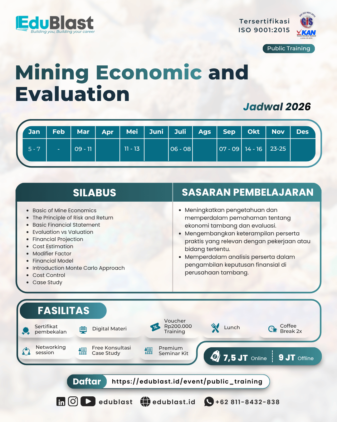 Mining Economics & Evaluation