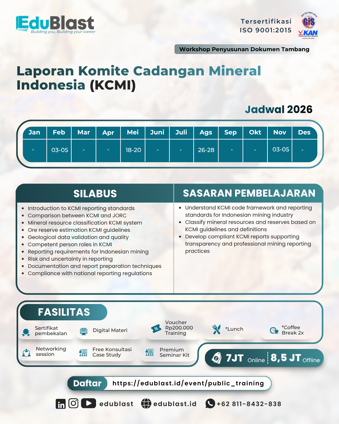 Laporan Komite Cadangan Mineral Indonesia (KCMI)