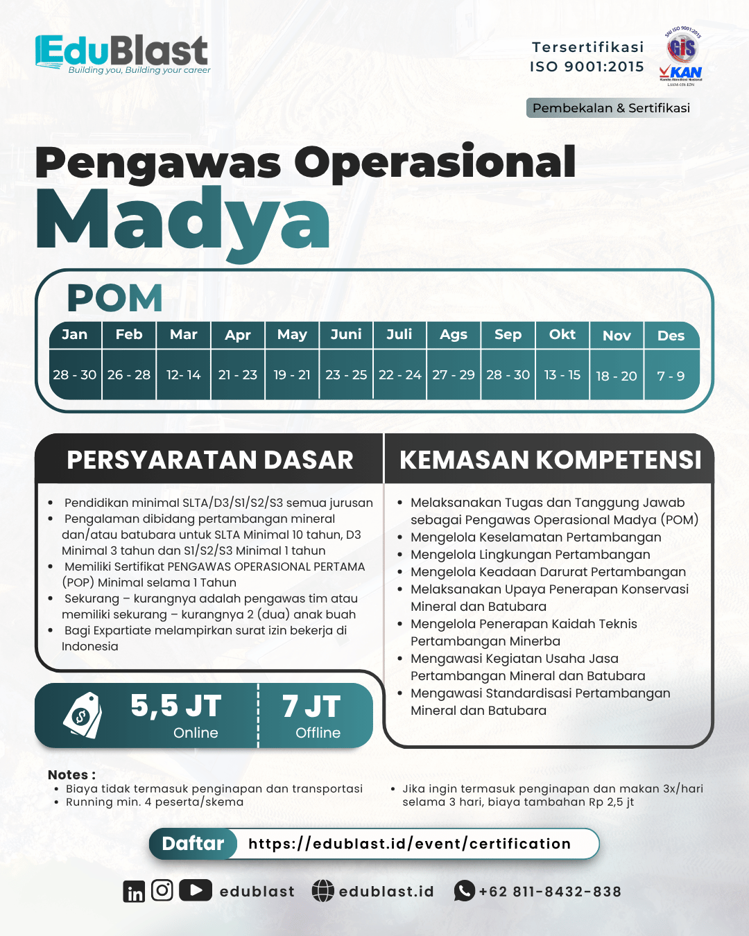 Pengawas Operasional Madya (POM)